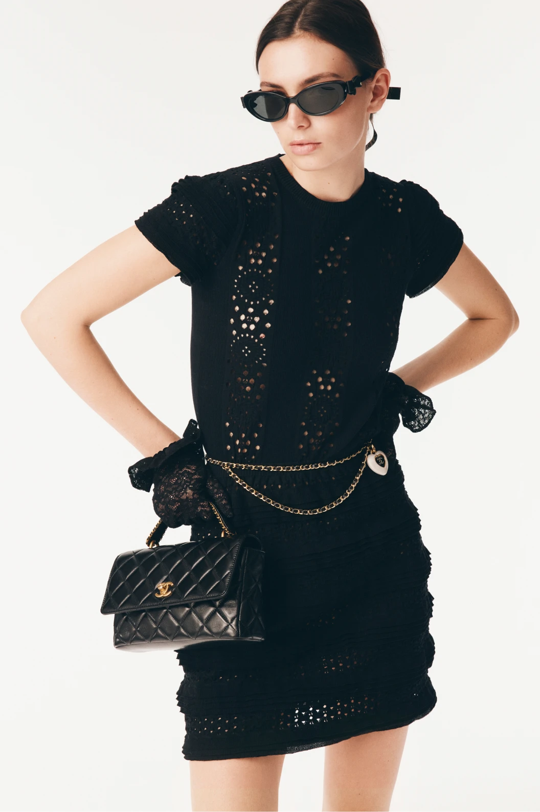 Vestido Negro Hover